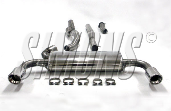 Simons Sportuitlaat Volvo S60 en Volvo V60