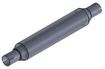 Simons Micro 45mm uitlaatdemper rond