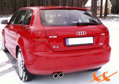 Audi A3 Sportback 8P Simons Sportuitlaten
