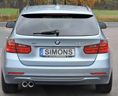 Sportuitlaten F30 / F31 BMW 3-serie