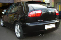 Seat Leon met Simons Sportuitlaat