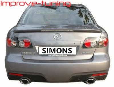 Mazda 6 MPS AWD Sportuitlaat van Simons