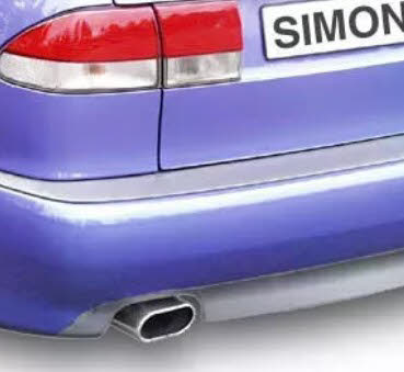 Aero 2 Saab 9-3 YS3D Simons Uitlaat
