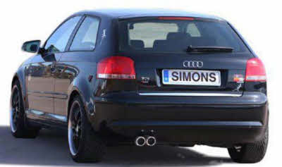 Audi A3 (2003-2013) Sportuitlaten 8P