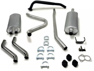 uitlaat Volvo P1800S B18B/B20B  1966-1971