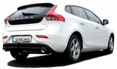 Sportuitlaat Volvo V40 2013-....