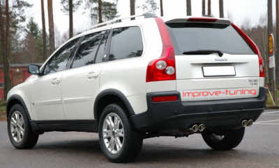 Voolvo XC90 met Simons Sportuitlaat