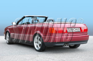 sportuitlaat audi 80 Cabrio