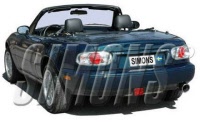 mx5 nb sportuitlaat simons