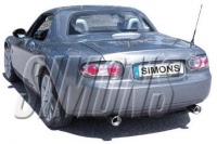 mx5 nc sportuitlaat simons