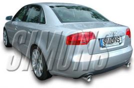 rvs sportuitlaat voor audi a4 b6 en b7