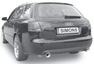 simons sportuitlaten audi a4 b7 avant