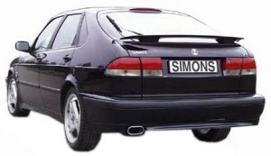 simons sportuitlaat saab 900 9-3