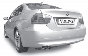 simons sportuitlaten bmw e90