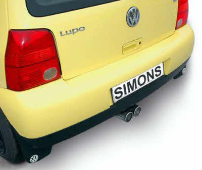 Lupo Sportuitlaat centrale uitgang