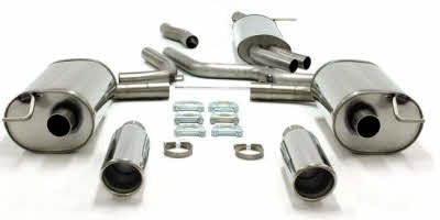 100mm links rechts Audi A6 quattro sportuitlaat