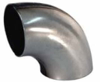 stalen lasbocht 90 graden Ø 57mm