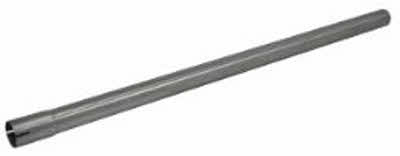 RVS uitlaatbuis 42mm lengte 1m met sok