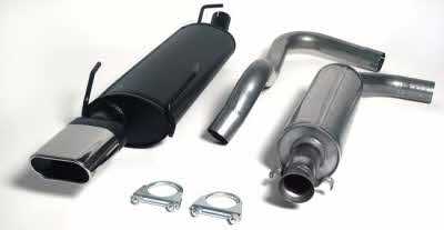 Sportuitlaat Saab 9-3 2.0T (1998-2002) YS3D