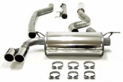 4-serie F32 F33 F36 Simons Sportuitlaat RVS