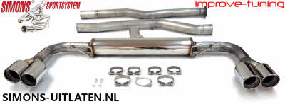 Volvo S90 / V90 Sportuitlaat Diesel