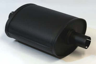 1,75" 44.5mm Ovale uitlaatdemper