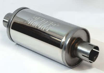 50mm RVS demper rond 12,5cm