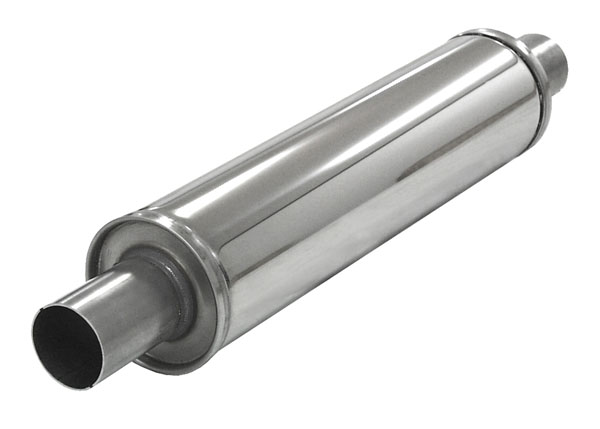 Universele Uitlaatdemper Small RVS - 50,8 mm | SIU355100R | Nederlands
