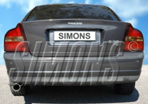 volvo s80 met simons uitlaat